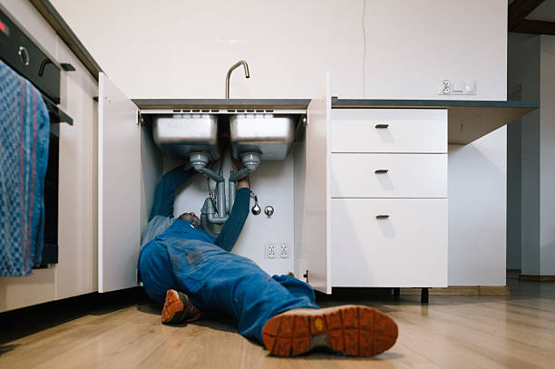 Professional Drain Cleaning technician working in Kleinfeltersville, PA